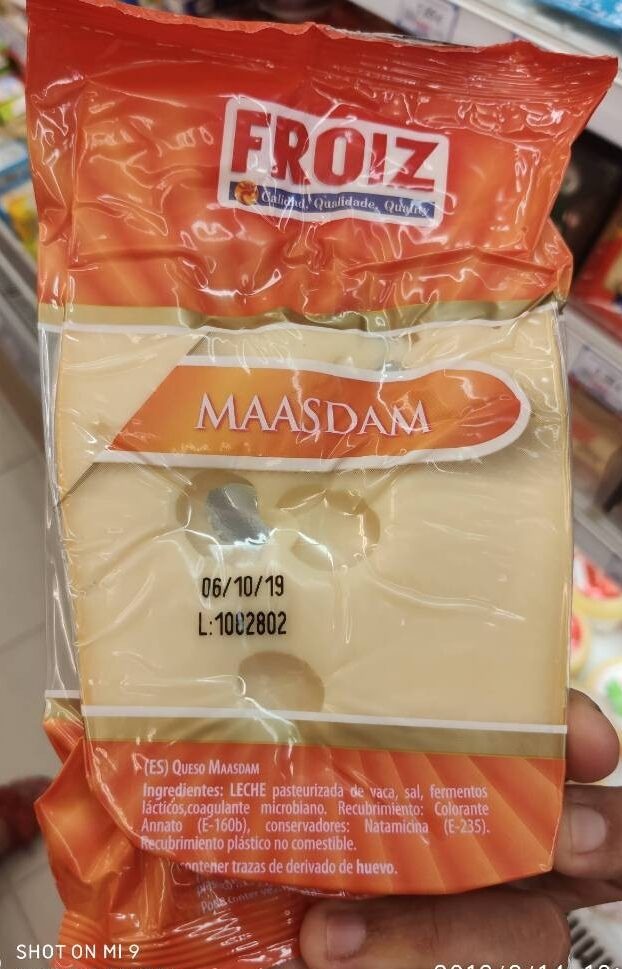Queso Maasdam - Producte - es