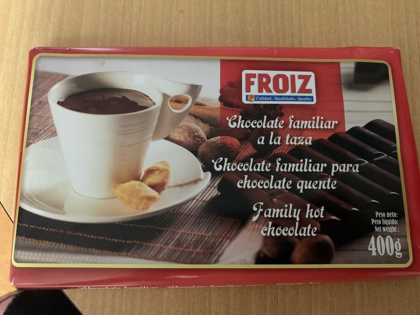 Chocolate familiar a la taza - Producte - es