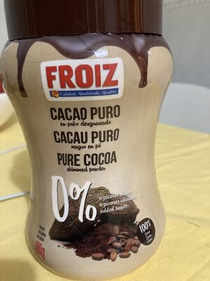 Cacao puro en polvo desgrasado 0% - Producte - es