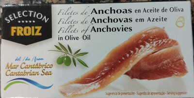 Anchoas en aceite de oliva - Producte