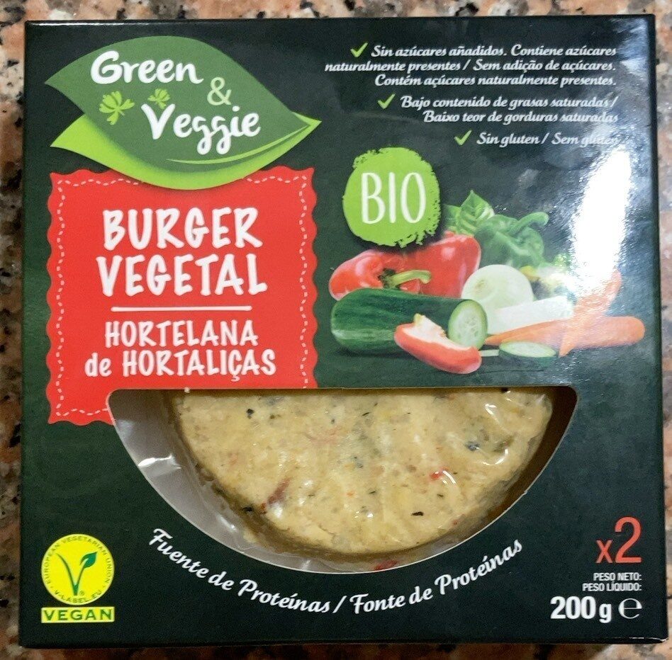 Burger vegetal - Producte - es