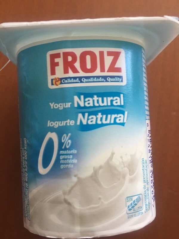 Yogur Natural 0% materia grasa - Producte - es