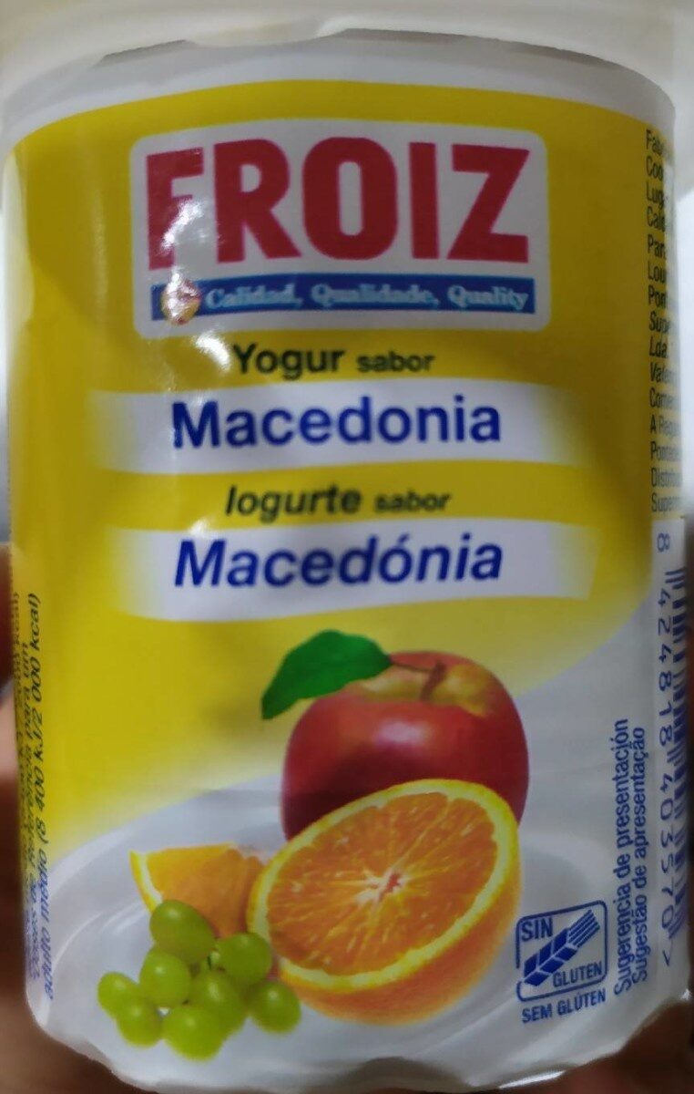 Yogur sabor macedonia - Producte - es