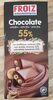 Chocolate extrafino 55% con avellanas enteras 25% - Producte
