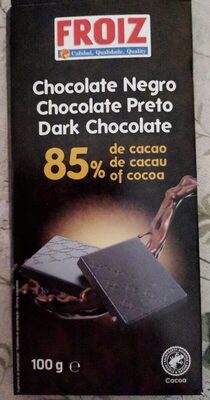 Chocolate negro 85% de cacao - Producte - es
