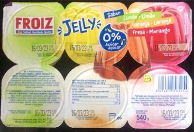 Jelly 0% azúcar - Producte - es