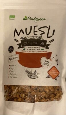 Muesli con cacao y semillas - Producte - es