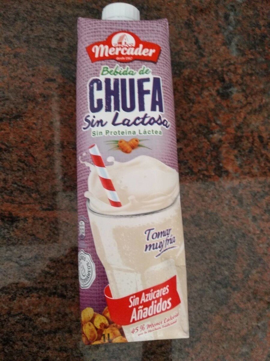 Bebida de chufa sin lactosa - Producte - es
