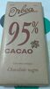 Orbea 95% chocolate artesano - Producte