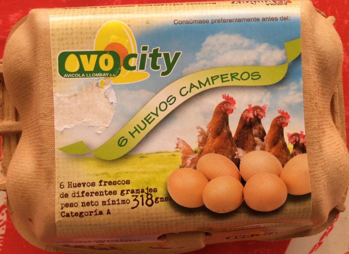 huevos camperos - Producte - fr