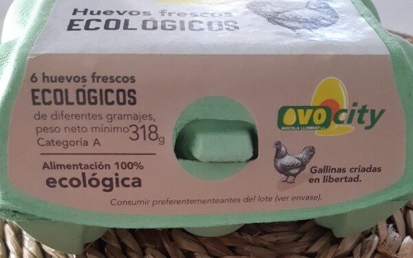 Huevos frescos ecológicos - Ingredients - es