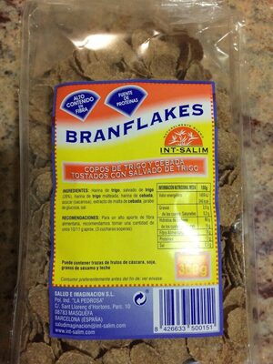 Bran flakes - Product - es