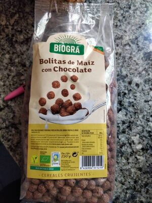 Bolitas de maiz con chocolate - Ingredients - es