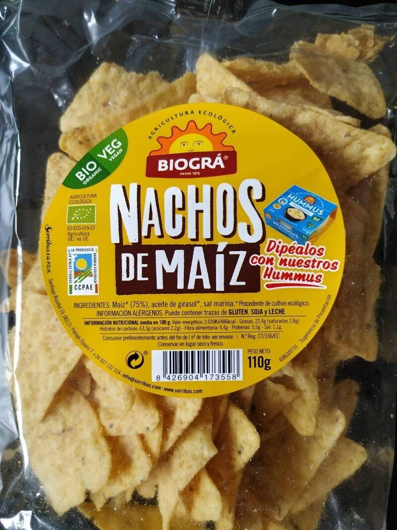 Nachos de maiz - Producto