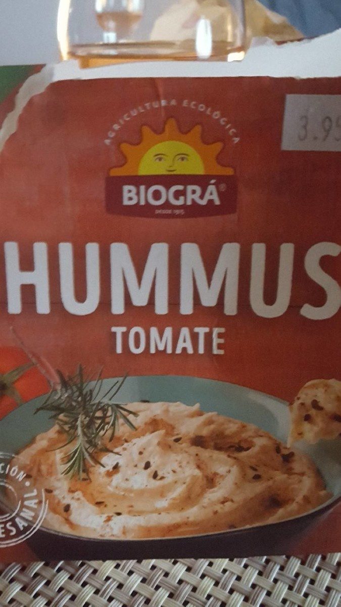 Hummus tomate - Producto - fr