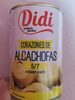 Corazones de alcachofas - Produktua