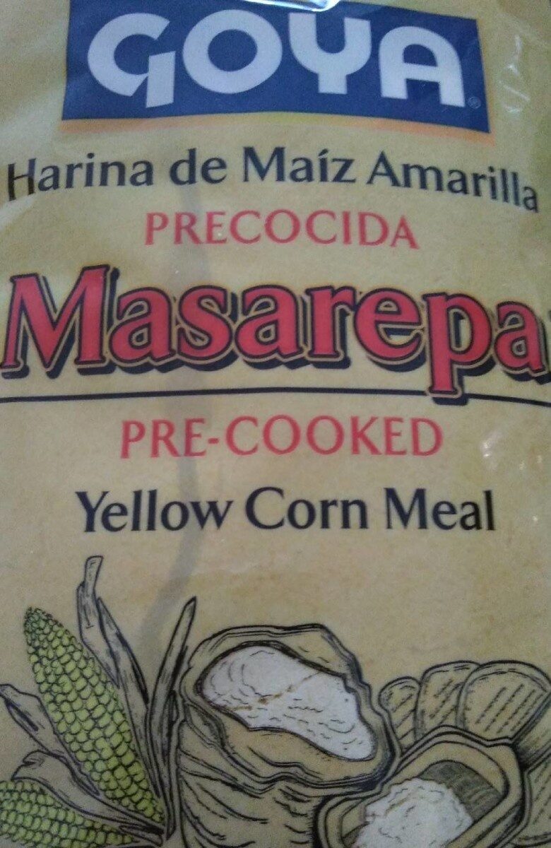 Harina de maíz amarilla precocida - Producto