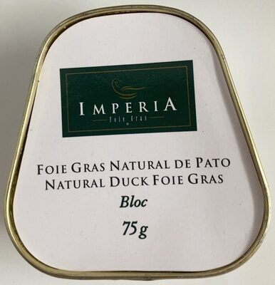 Foie Gras natural de pato - Produktua - es