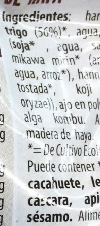 Seitán ahumado - Ingredients - es
