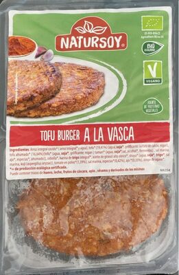 Tofu Burger A la Vasca - Product - es