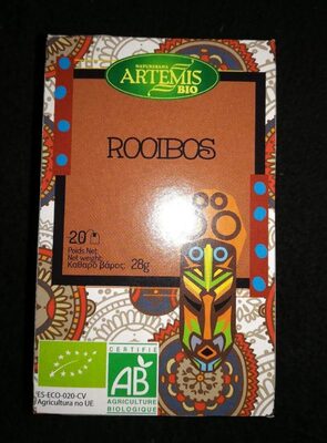 Artemís - Té Rooibos - Caja - Ingredients - fr