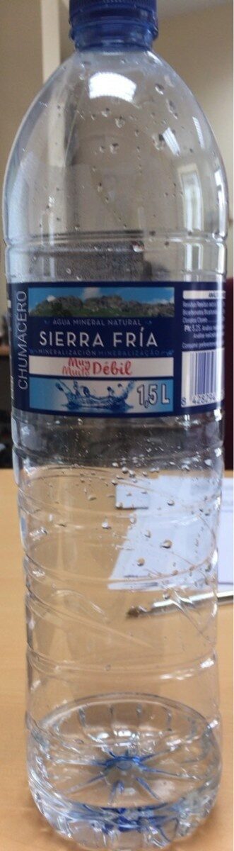 Agua Sierra Fria Mineral Natural Bot - Producto