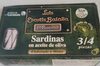 Sardinas en aceite de oliva - Produktua