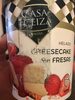 Helado cheesecake con fresas - Product
