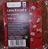 Umeboshi en pasta - Product