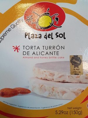 Torta De Turron De Alican - Product - fr