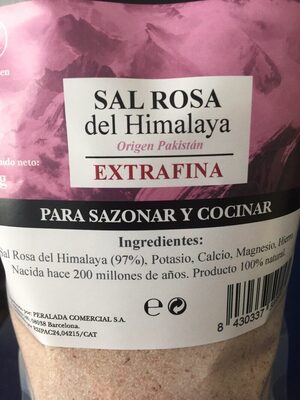 Sal Rosa del Himalaya - Ingredients - es
