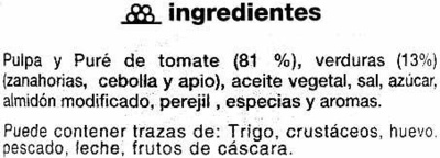 Salsa napolitana "SuperSol" - Ingredients - es