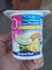 Yogur desnatado 0% con trozos de piña - Product