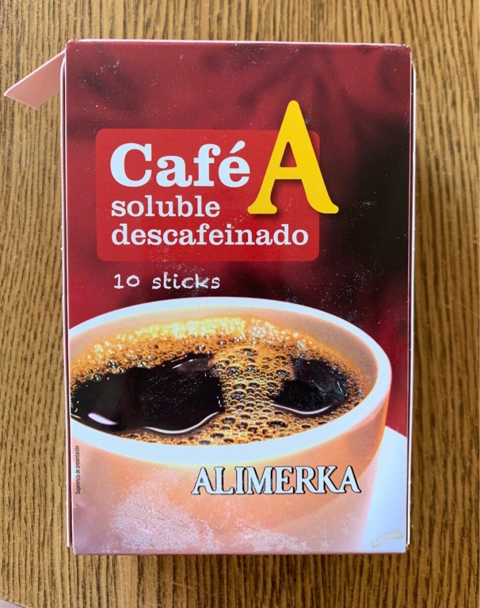 Cafe soluble descafeinado - Product - es