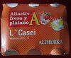 Aliactiv fresa y plátano L casei - Produit