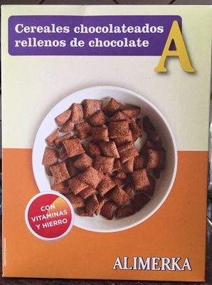 Cereales chocolateados rellenos de chocolate - Produit