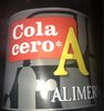 Cola cero - Product