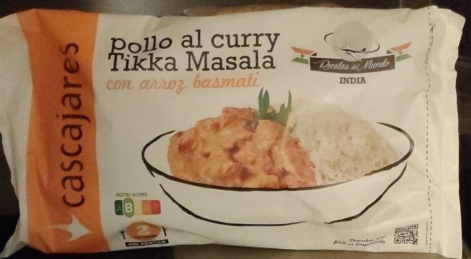 Pollo al curry con arroz basmati - Producte - es