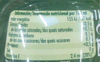 Antiox néctar de arándanos rojos con vitaminia e - Voedingswaarden - fr