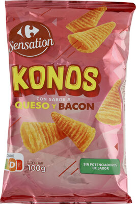 Konos con sabor a queso y bacon - Produit - es