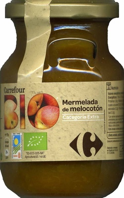Mermelada de melocotón ecológica "Carrefour Bio" - Product - es