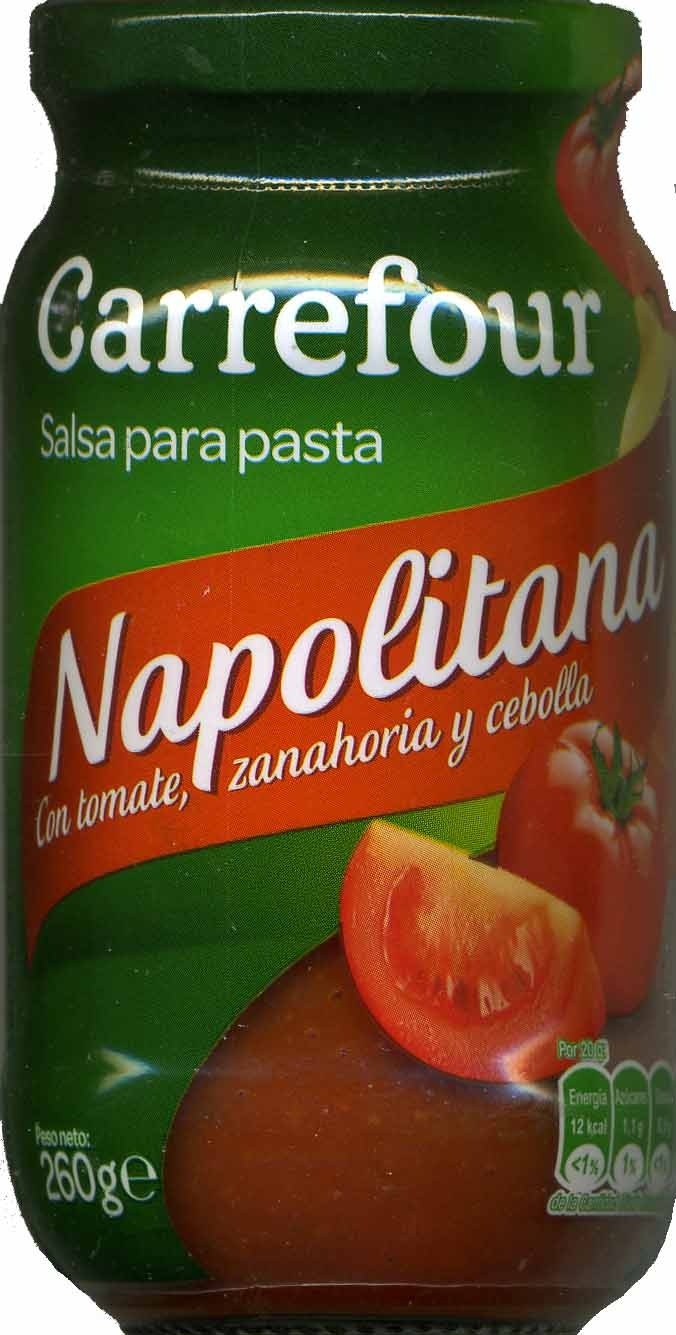 Salsa napolitana "Carrefour" - Product - es