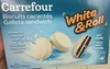 Biscuits cacaotés White & Roll - Product