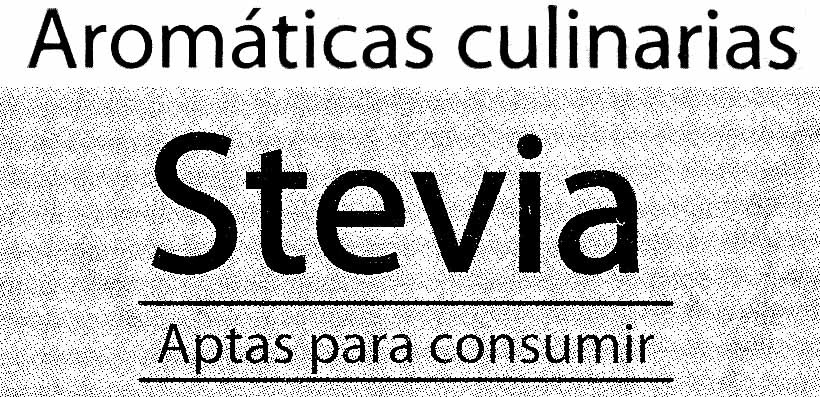 Maceta de stevia - Ingrediënten - es