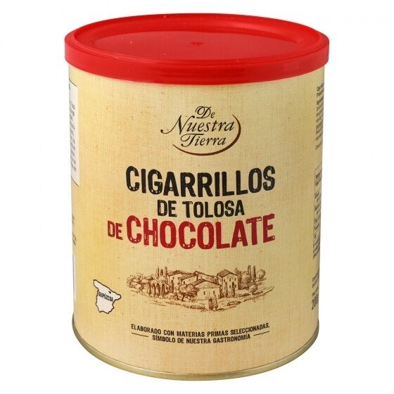 Cigarrillos de Tolosa de chocolate - Producto