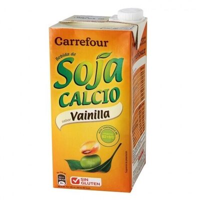 Bebida de soja calcio vainilla - Producte - es