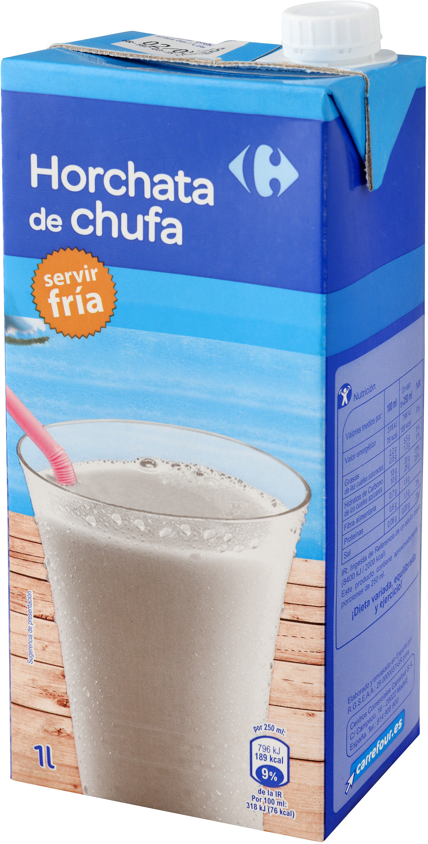 Horchata de chufa UHT - Produkt - es