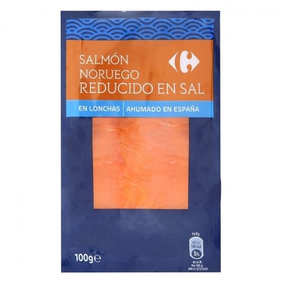 Salmón ahumado reducido en sal - Produkt - es