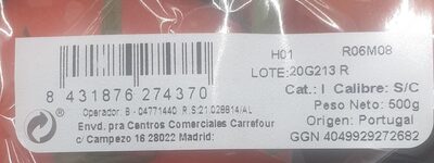 Tomate rama - Nutrition facts - es