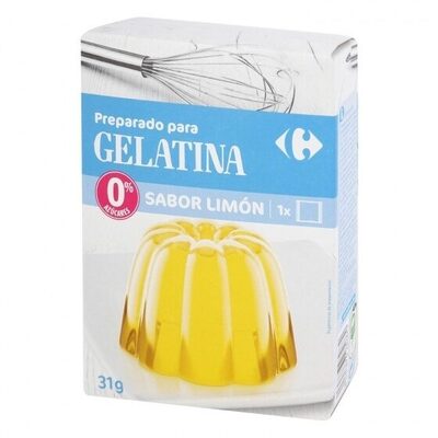Preparado postre gelatina limón sin azúcar - Producte - es